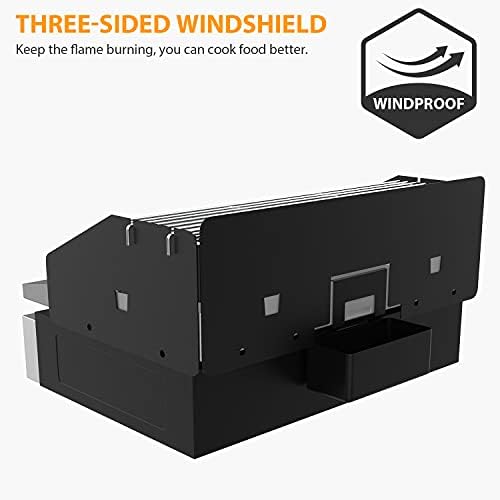 Griddle Wind Guard & Warming Rack Set - Image 6