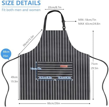 Adjustable Kitchen Aprons, 2 Pack - Image 2