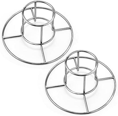 P&P CHEF 2Pcs Beer Can Chicken Holder, Butt Chicken Stand by PPCHEF
