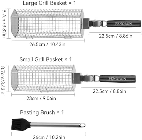Rolling Grilling Basket - Image 2