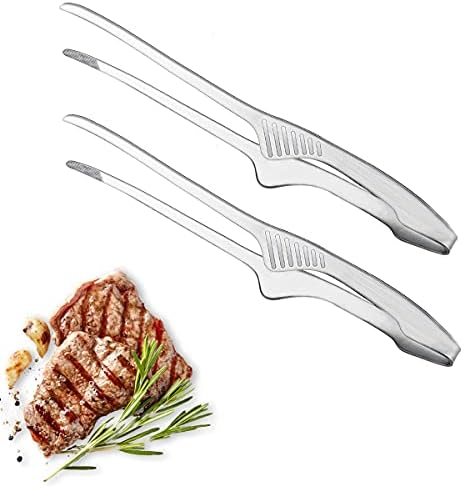 Stainless Steel Grill Tongs by YRMJ