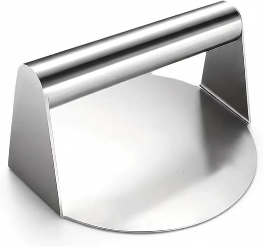 Stainless Steel Smash Burger Press, 5.5 Inch Manual Burger Smasher by Unknown