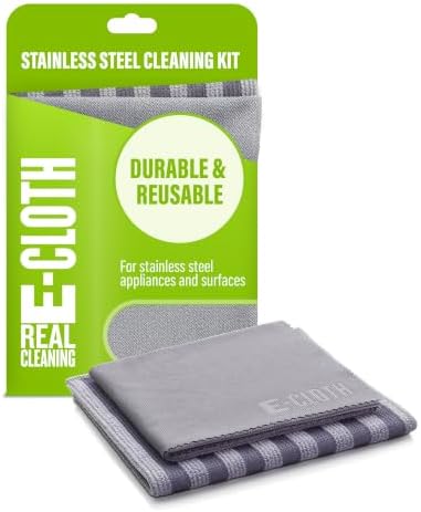 E-Cloth Stainless Steel Cleaning Cloth Pack by E-Cloth
