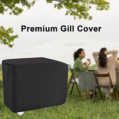 38 Inch Flat Top Grill Cover for 2 Burner Proprane Griddle - Image 6