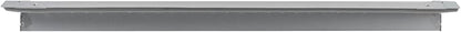 Repa Market 25" x 3" Inch Air Grille for Round Spiral Ducts - Adjustable Double Louvre Blade - Galvanized Ventilation Cover - Side Fit Round Surface Canal Ducting from 7" to 15.75" Inches