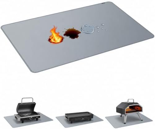 PAWBOSE 24x16 Inch Under Grill Mat by PAWBOSE