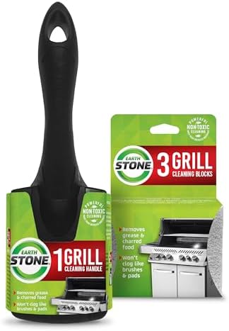 EarthStone Grill Cleaning Block Kit, 3 Blocks by Earthstone