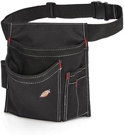 Dickies 5-Pocket Single Side Tool Belt Pouch/Work Apron, Durable Canvas by Unknown