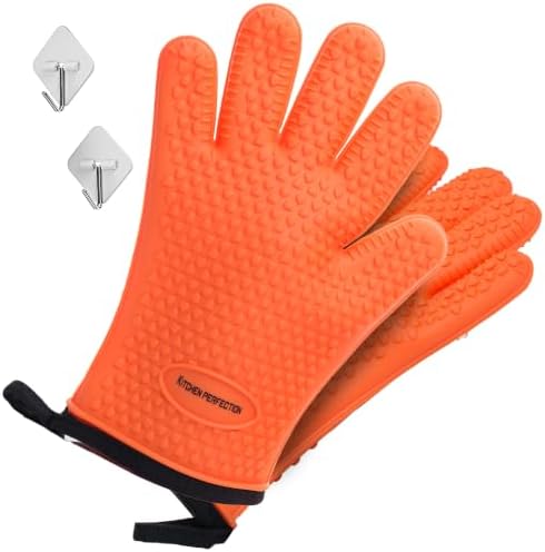 KITCHEN PERFECTION Silicone Smoker BBQ Gloves by Kitchenperfection