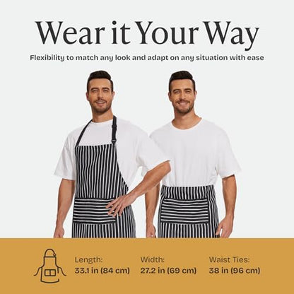 Will Well Kitchen Apron for Men and Women - Image 7