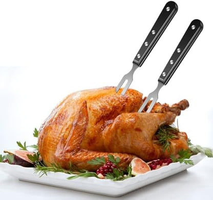 Meat Carving Grill Fork, 10.6" Stainless Steel - Image 4