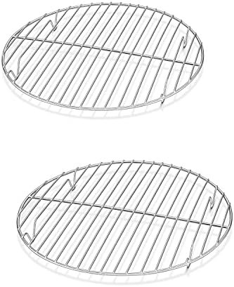 Herogo Round Cooling Rack for Cooking and Baking Set of 2, 9 Inch Stainless by Herogo