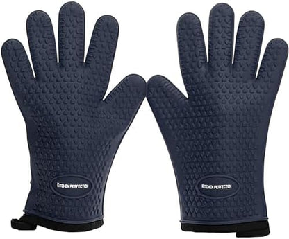 KITCHEN PERFECTION S Silicone Smoker BBQ Gloves by Kitchenperfection