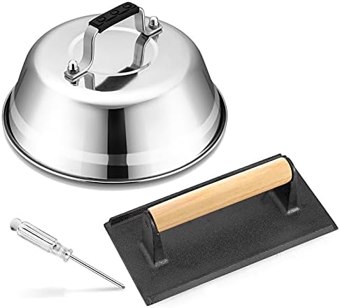 HaSteeL Basting Cover & Burger Press by HaSteeL