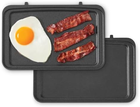 Dash Griddle 2-Plate Pack for MultiMaker Flex Press Grill System by Dash