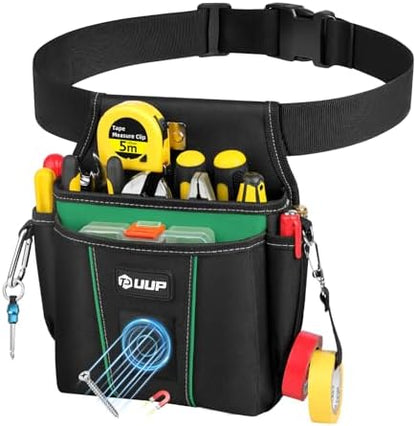 UUP Tool Belt for Men, 10 Pockets Magnetic Tool Pouch Heavy Duty Toolbelt by UUP