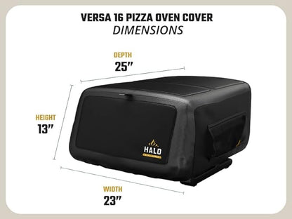 HALO Versa 16 Pizza Oven Cover | Premium quality | UV Rated | Custom fit | Heavy Duty Cover