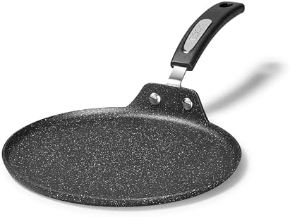Starfrit The Rock 26cm Tawa Multi Pan, Forged Aluminum by Starfrit
