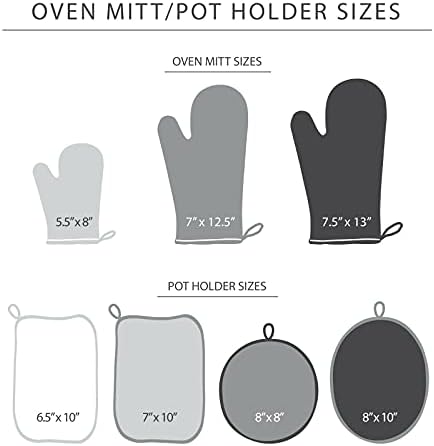 KITCHENAID Ribbed Soft Silicone Oven Mitt 2-Pack Set, Smoked Paprika - Image 6