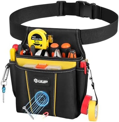 UUP Tool Belt for Men, 10 Pockets Magnetic Tool Pouch Heavy Duty Toolbelt by UUP