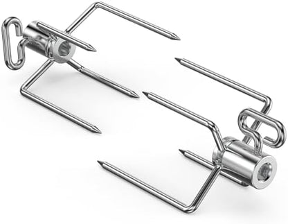 onlyfire 6008 Stainless Steel Rotisserie Meat Forks - Image 2
