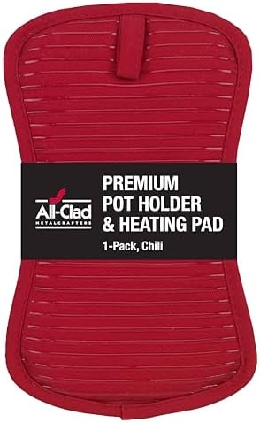 All-Clad Premium Pot Holder & Heating Pad, Heat Resistant to 500 Degrees by All-Clad