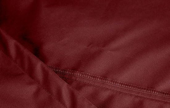 Eevelle Meridian Patio BBQ Grill Cover for Outdoor Grill - Marine Grade Fabric - Durable - Waterproof Covers - All-Weather Protection Barbeque Gas Grill Cover – (48" H x 64" W x 24" D, Burgundy)