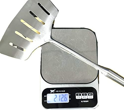 Large Spatula Turner Wide Slotted 304 Stainless Steel Flipper Cooking Utensil - Image 5