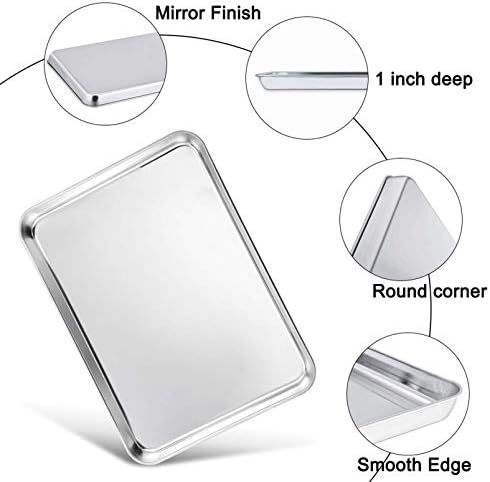 TeamFar Baking Sheet with Cooling Rack Set - Image 4