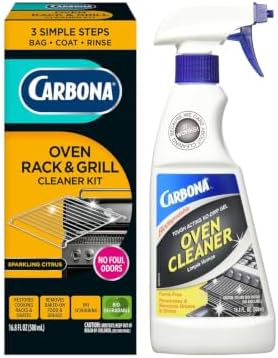 Carbona Oven Cleaning 2-Pack – Oven Cleaner Spray & Oven Rack & Grill Cleaner by Carbona