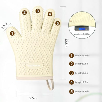 MAD SHARK Silicone Oven Mitts - Image 5