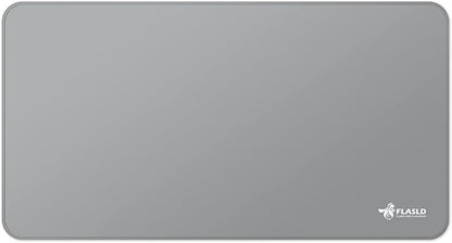 FLASLD Multi-Purpose Fireproof 24 X 42 inches Floor Mat for Indoor or Outdoor Use, Grill Pad for Fireplace, Kitchen Stove, CookTop and Hearth, Premium Deck and Patio Grill Mat, Silver Gray