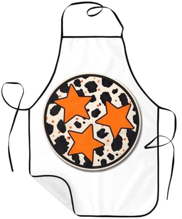 State Flag Apron with Bib Adjustable Kitchen Cooking Aprons Waitress Barbecue by Unknown