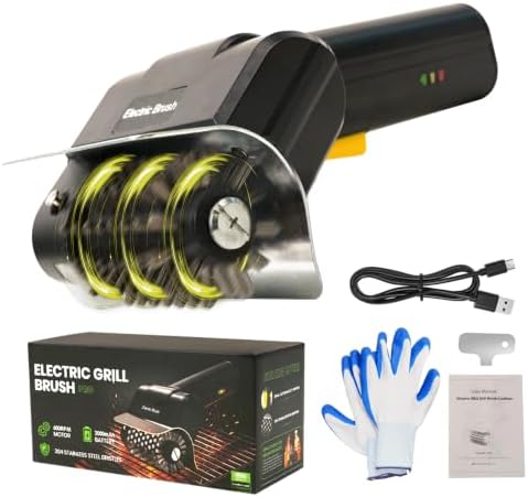 Electric Grill Brush, Rotary BBQ Grill Brush by Unknown