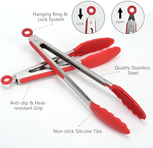 Kitchen Tongs, Dishwasher Safe - Image 2