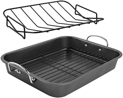 kitCom Nonstick Roasting Pan, Roaster by kitComhomekitchen