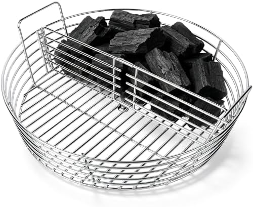 19" Stainless Ash Charcoal Basket by Dallden