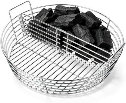 19" Stainless Ash Charcoal Basket by Dallden