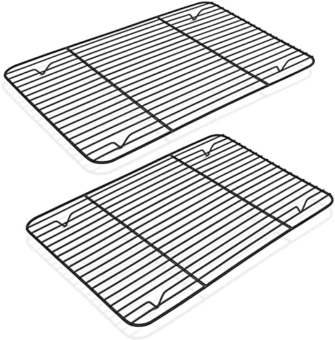 P&P CHEF 15.3" x 11.25" Cooling Baking Wire Racks Pack of 2 by PPCHEF