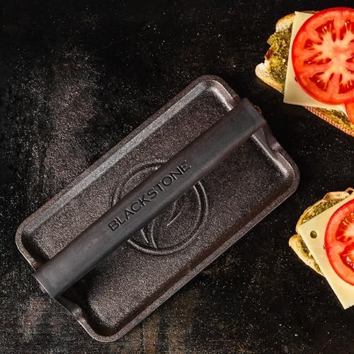 Blackstone® Pre-Seasoned Cast Iron Griddle Press - Image 4