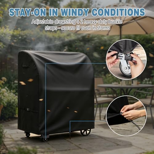 Santa Maria Grill Cover for TAGWOOD BBQ Argentine Wood Fire & Charcoal BBQ Grill - Image 5