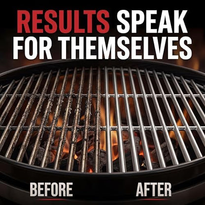 Grill Brush Bristle Free with Scraper - Image 5