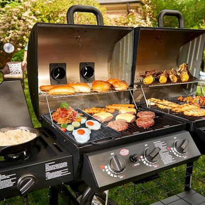 GasSaf Cast Iron Griddle 15x9 Inch, Reversible Double-Sided 2-in-1 Griddle Plate - Image 7