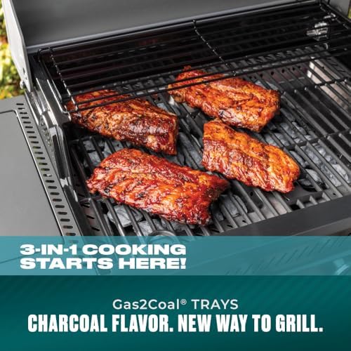 Charbroil Gas2Coal Performance Series 5 Burner Charcoal Tray - Image 2