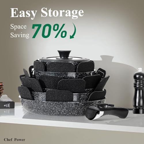 Chef Power Ceramic Cookware Set - Image 3