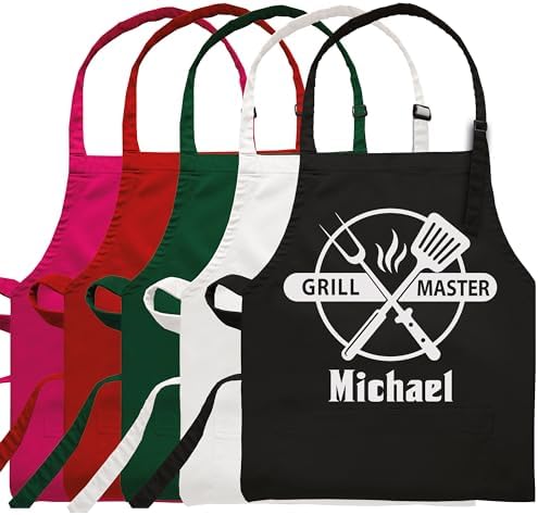 7th Hill Custom Aprons for Men, Grilling Gifts for Men, Fathers Day, Dad Gifts - Image 5