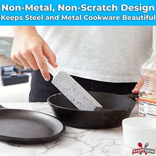 Non-Toxic, Chemical-Free Grey Pumice Scrubber 6 Pk - Image 4