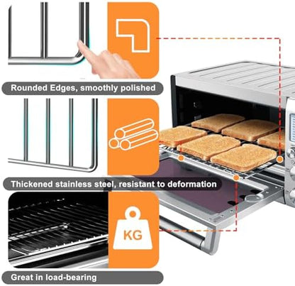 Smart Oven Rack for Breville Air Fryer Countertop Oven BOV845BSS - Image 5