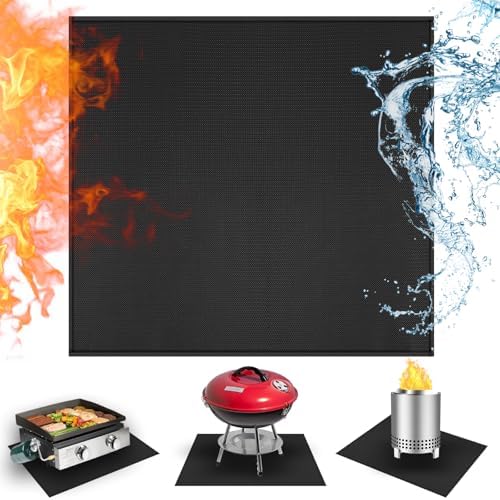 Heat Resistant Mats for Countertop fits Tabletop Grill by Amerbro