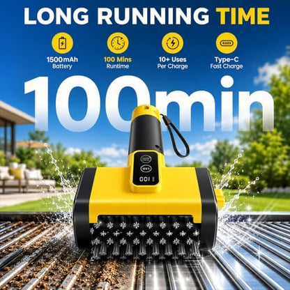 Electric Grill Brush 800RPM BBQ Grill Cleaner - Image 6